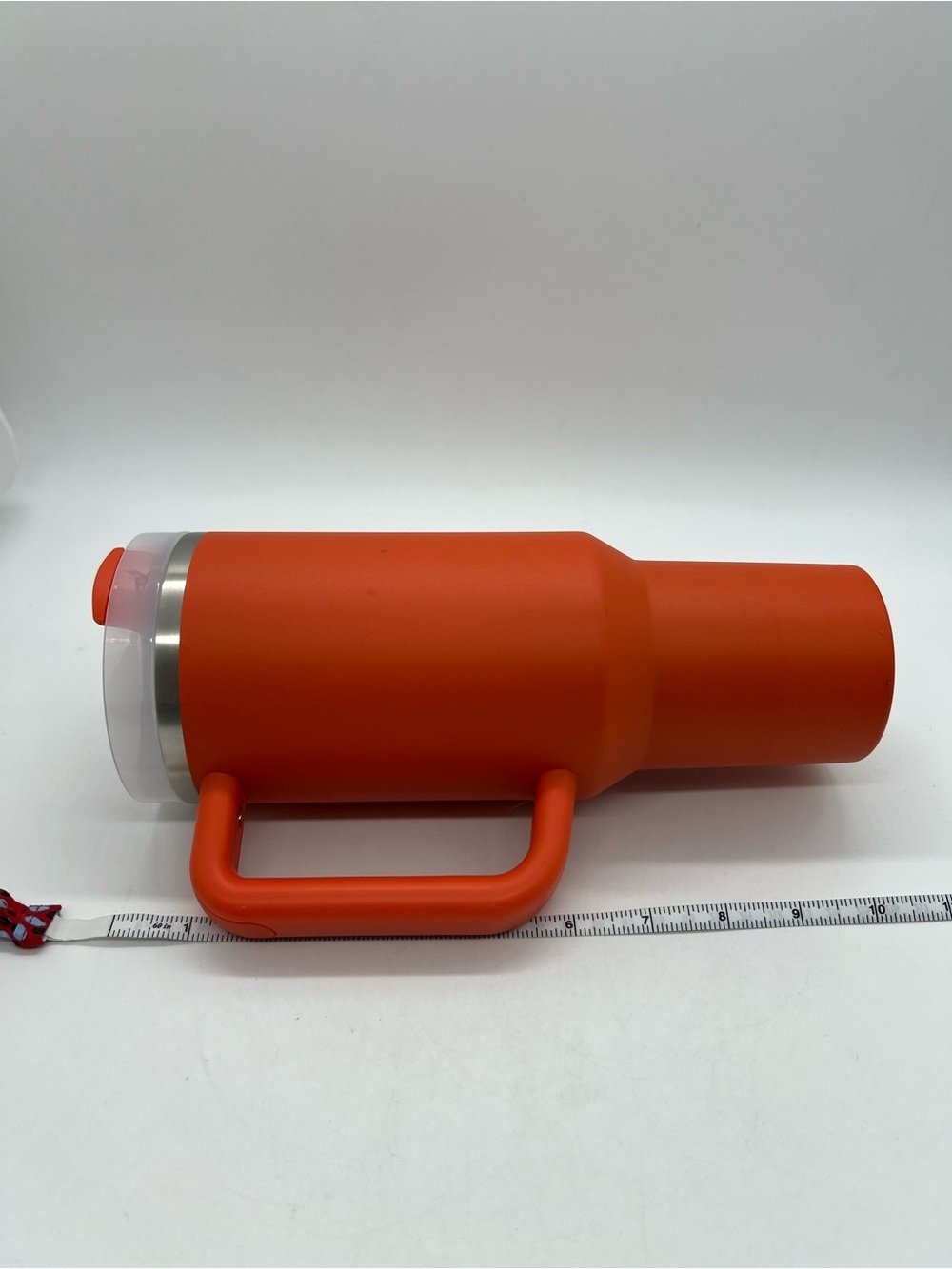 Stanley Bright Orange Travel Mug with Handle 40 ounces - Picture 12 of 13